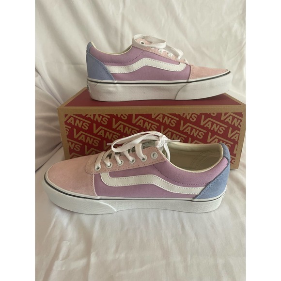 VANS Shoes - Vans Womens Ward Platform Chunky Canvas Trainers